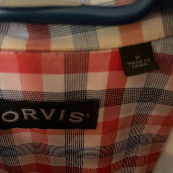 Orvis checked button down shirt - Picture 3 of 3